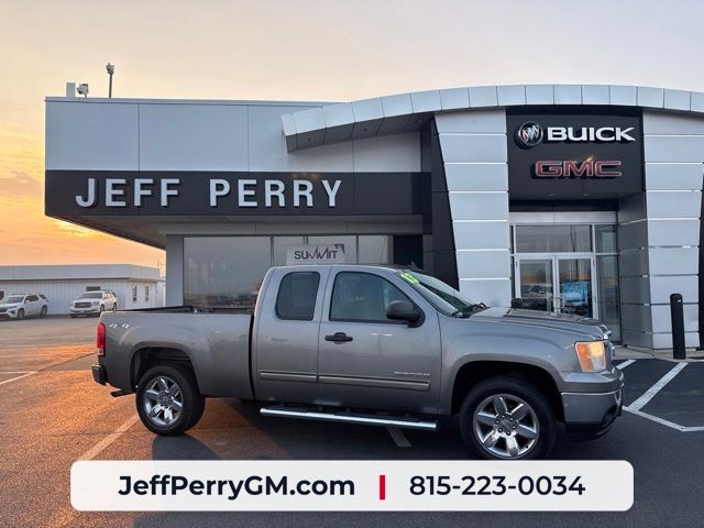 Steel Gray Metallic 2013 GMC Sierra 1500 Pickup Truck Four-Wheel Drive 6-Speed Automatic