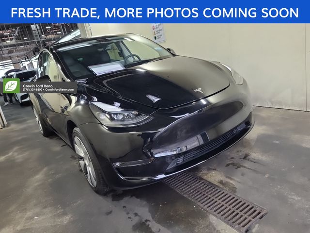 Solid Black 2024 Tesla Model Y Long Range AWD SUV / Crossover All-Wheel Drive 1-Speed Automatic