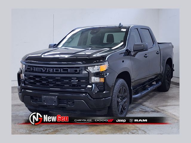 Black 2024 Chevrolet Silverado 1500 Pickup Truck Four-Wheel Drive 8-Speed Automatic