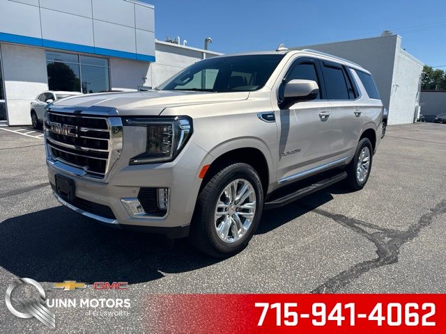 Brown (Pearl Beige Metallic) 2021 GMC Yukon SUV / Crossover Four-Wheel Drive