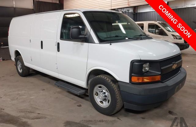 Summit White 2017 Chevrolet Express Cargo Van Rear-Wheel Drive 6-Speed Automatic Overdrive