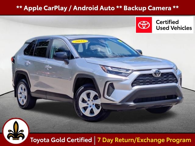 Silver Sky Metallic 2025 Toyota RAV4 SUV / Crossover All-Wheel Drive 8-Speed Automatic