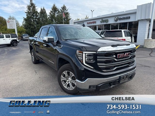 Onyx Black 2024 GMC Sierra 1500 Pickup Truck Four-Wheel Drive Automatic