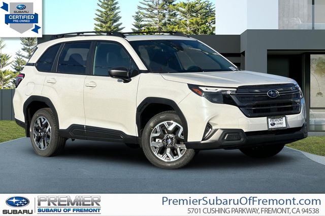 Crystal White Pearl 2026 Subaru Forester SUV / Crossover All-Wheel Drive Continuously Variable Transmission
