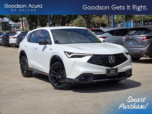 Platinum White Pearl 2026 Acura ADX SUV / Crossover Front-Wheel Drive Continuously Variable Transmission