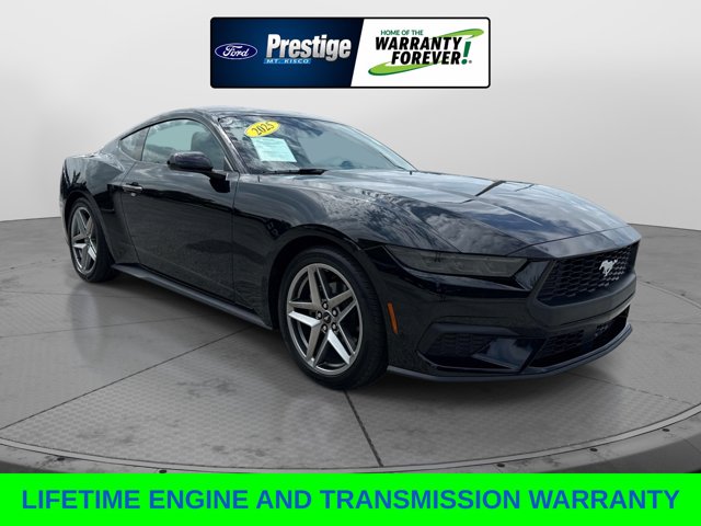 Shadow Black 2025 Ford Mustang Coupe Rear-Wheel Drive Automatic