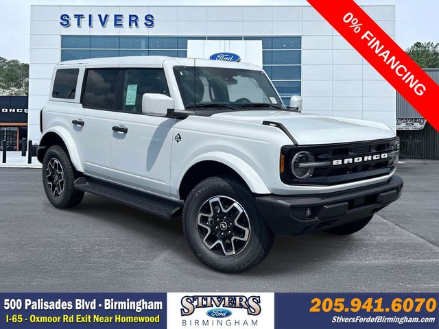 Oxford White 2026 Ford Bronco SUV / Crossover Four-Wheel Drive Automatic