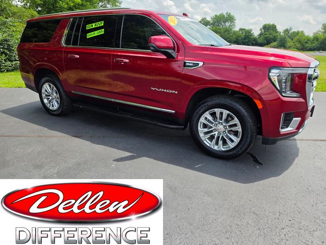 Volcanic Red Tintcoat 2023 GMC Yukon XL SUV / Crossover Four-Wheel Drive