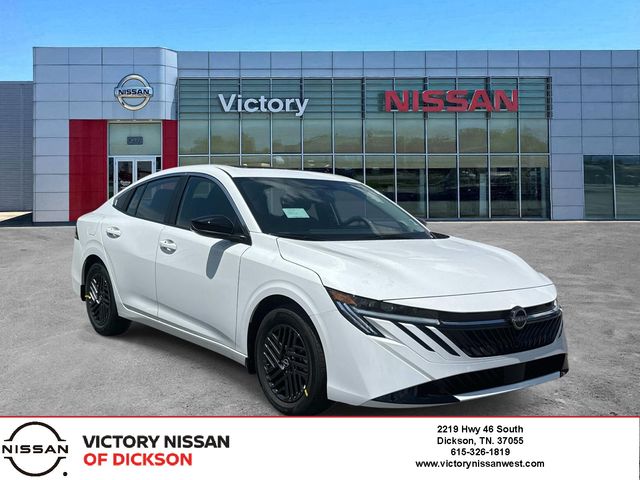 White (Fresh Powder) 2026 Nissan Sentra Sedan Front-Wheel Drive Continuously Variable Transmission