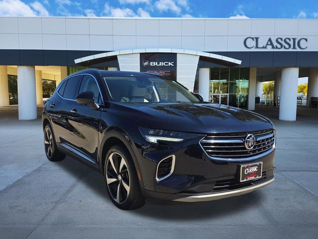 Dark Moon Blue Metallic 2021 Buick Envision SUV / Crossover Front-Wheel Drive 9-Speed Automatic