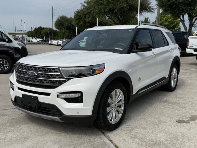 2023 Ford Explorer King Ranch White at Classic Elite Chevrolet Hwy 6