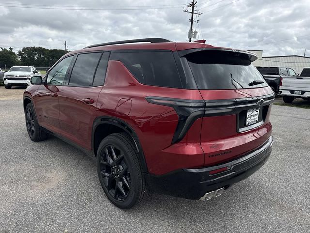 2026 Chevrolet Traverse RS Red at Ross Downing Chevrolet