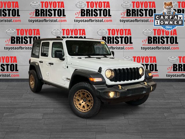 Bright White Clearcoat 2026 Jeep Wrangler SUV / Crossover Four-Wheel Drive 8-Speed Automatic