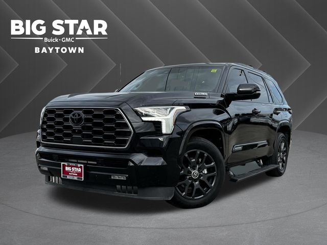 2024 Toyota Sequoia Platinum Black at Community Toyota