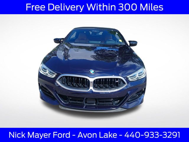 Tanzanite Blue II Metallic 2023 BMW 8 Series Convertible All-Wheel Drive 8-Speed Automatic