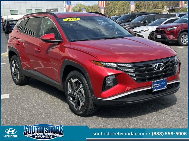 Calypso Red 2023 Hyundai Tucson SEL AWD SUV / Crossover All-Wheel Drive 8-Speed Automatic