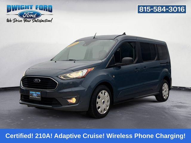 Blue Metallic 2021 Ford Transit Connect Van Front-Wheel Drive 8-Speed Automatic