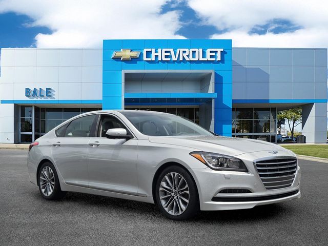 Santiago Silver 2015 Hyundai Genesis Sedan 8-Speed Automatic