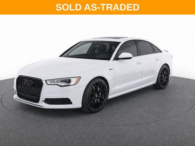 Glacier White 2013 Audi A6 Sedan All-Wheel Drive 8-Speed Automatic