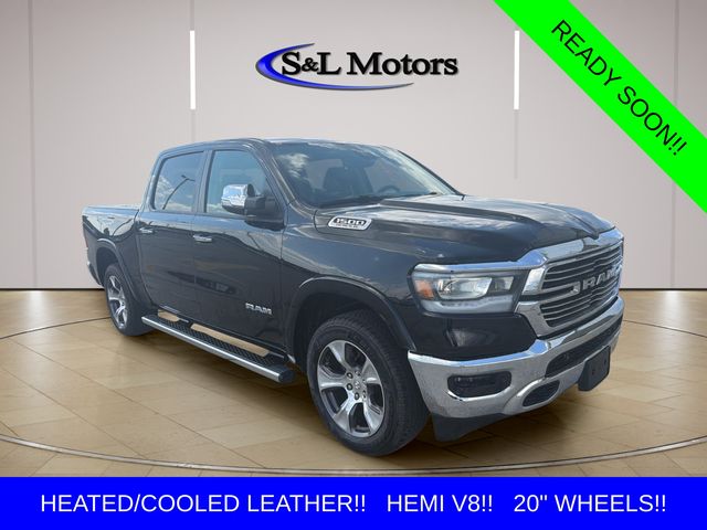 Diamond Black Crystal Pearlcoat 2019 RAM 1500 Pickup Truck Four-Wheel Drive 8-Speed Automatic