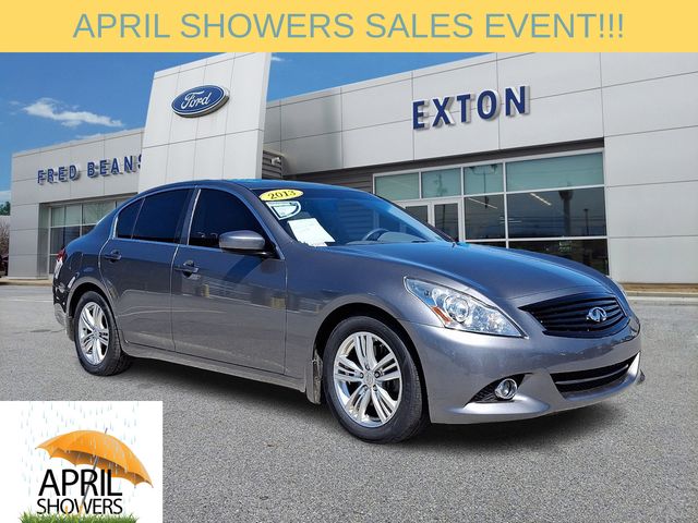 Gray (Graphite Shadow) 2013 INFINITI G37 Journey Sedan RWD Sedan Rear-Wheel Drive 7-Speed Automatic