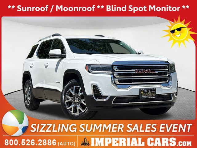 Summit White 2023 GMC Acadia SUV / Crossover Four-Wheel Drive 9-Speed Automatic