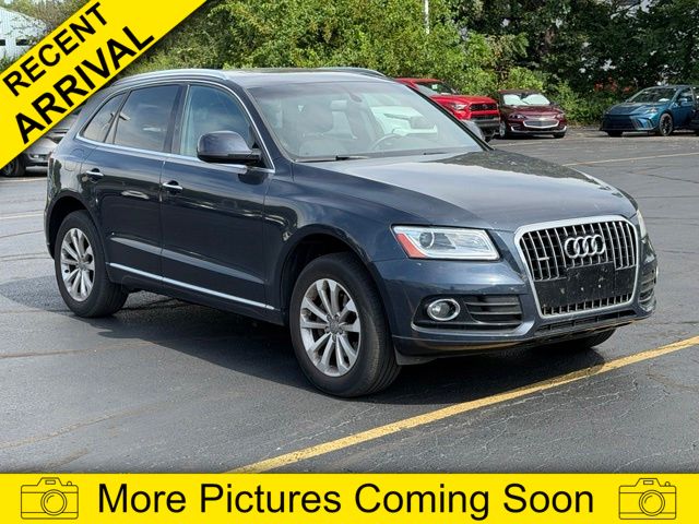 Scuba Blue Metallic 2016 Audi Q5 SUV / Crossover All-Wheel Drive 8-Speed Automatic