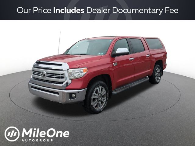 Barcelona Red Metallic 2015 Toyota Tundra Pickup Truck Four-Wheel Drive 6-Speed Automatic Overdrive