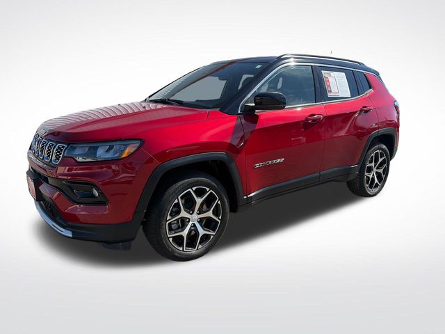 Red Hot Pearlcoat 2024 Jeep Compass SUV / Crossover Four-Wheel Drive 8-Speed Automatic