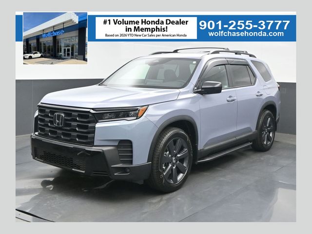 Sonic Gray Pearl 2026 Honda Pilot SUV / Crossover Front-Wheel Drive Automatic