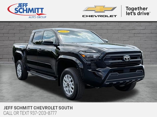 Black 2024 Toyota Tacoma Pickup Truck Four-Wheel Drive 8-Speed Automatic