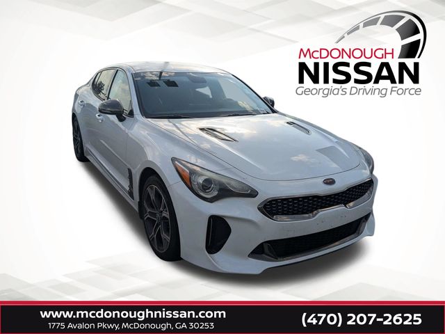 Snow White Pearl 2020 Kia Stinger Sedan Rear-Wheel Drive 8-Speed Automatic