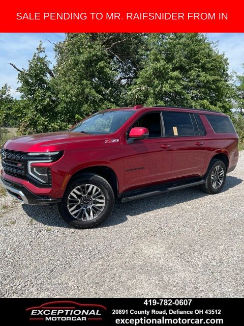 Radiant Red Tintcoat 2025 Chevrolet Suburban SUV / Crossover Four-Wheel Drive