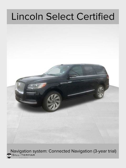 Infinite Black Metallic Clearcoat 2023 Lincoln Navigator SUV / Crossover Four-Wheel Drive Automatic