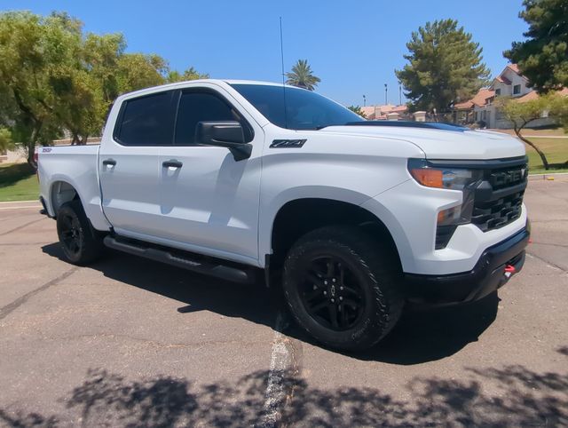 Summit White 2023 Chevrolet Silverado 1500 Pickup Truck Four-Wheel Drive Automatic