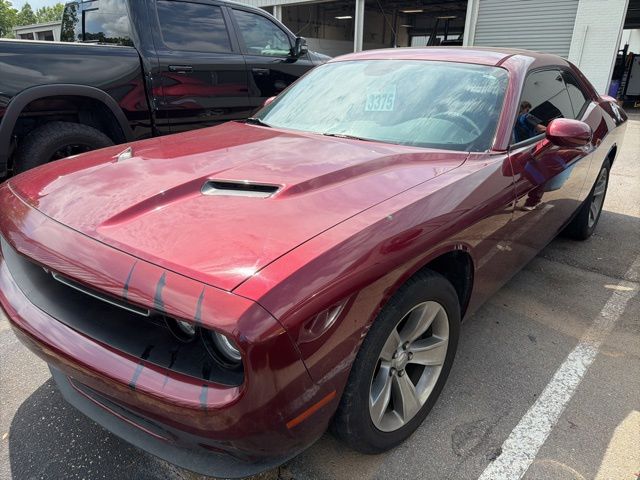 Red 2019 Dodge Challenger Coupe Rear-Wheel Drive 8-Speed Automatic
