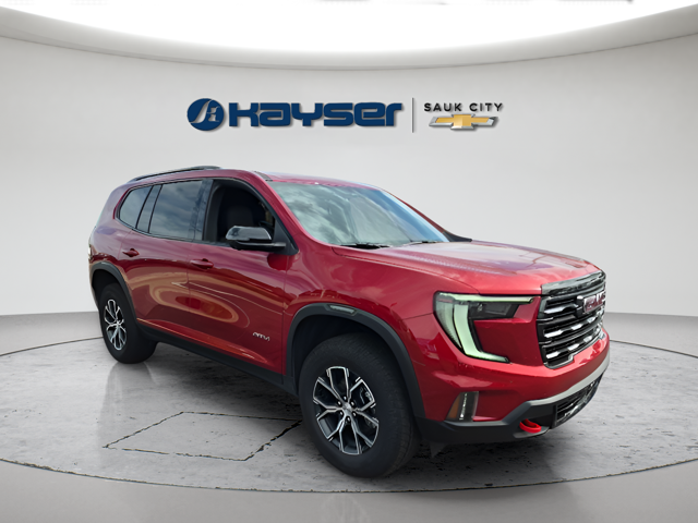 Volcanic Red 2026 GMC Acadia SUV / Crossover Four-Wheel Drive 8-Speed Automatic