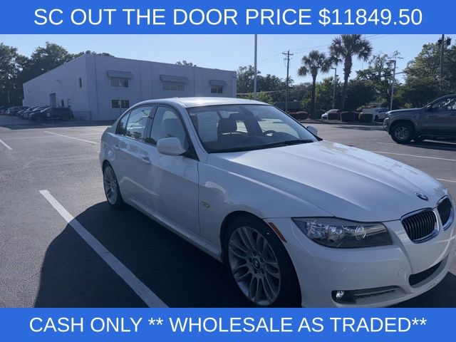 Alpine White 2010 BMW 3 Series 335d Sedan RWD Sedan Rear-Wheel Drive 6-Speed Automatic