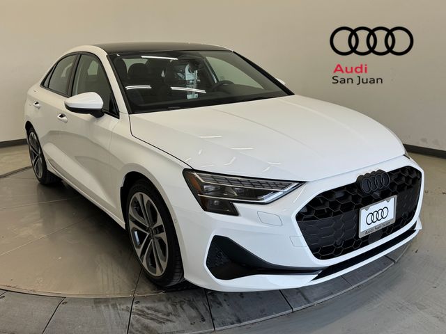White 2026 Audi A3 Sedan All-Wheel Drive 7-Speed Automatic