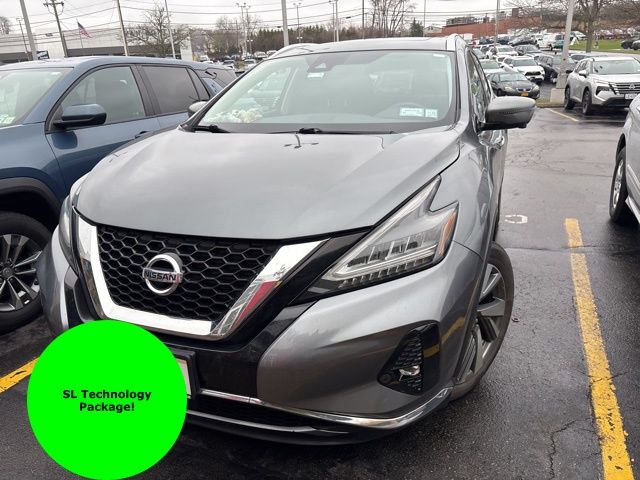 Gray (Gun Metallic) 2019 Nissan Murano SL AWD SUV / Crossover All-Wheel Drive Continuously Variable Transmission