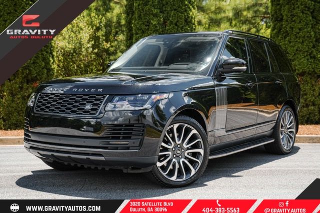 Borealis Black 2021 Land Rover Range Rover SUV / Crossover All-Wheel Drive 8-Speed Automatic