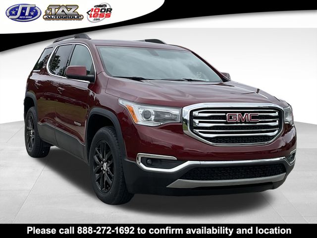 Crimson Red Tintcoat 2018 GMC Acadia SLT-1 FWD SUV / Crossover Front-Wheel Drive 6-Speed Automatic