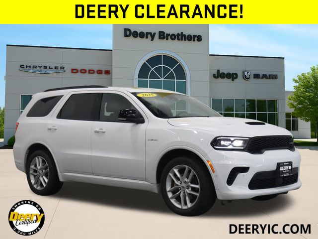 White Knuckle Clearcoat 2025 Dodge Durango R/T Plus AWD SUV / Crossover All-Wheel Drive 8-Speed Automatic