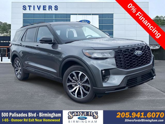 Gray Metallic 2026 Ford Explorer SUV / Crossover Rear-Wheel Drive Automatic