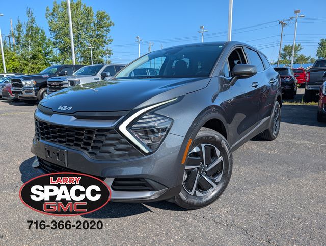 Gravity Gray 2025 Kia Sportage Hybrid SUV / Crossover All-Wheel Drive 6-Speed Automatic
