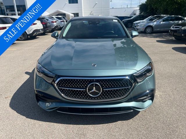 Verde Silver Metallic 2024 Mercedes-Benz E-Class Sedan All-Wheel Drive 9-Speed Automatic
