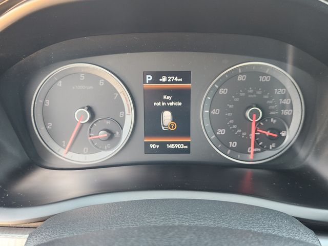 2019 Hyundai Sonata Sport Gray at Texan Dodge Chrysler Jeep Ram