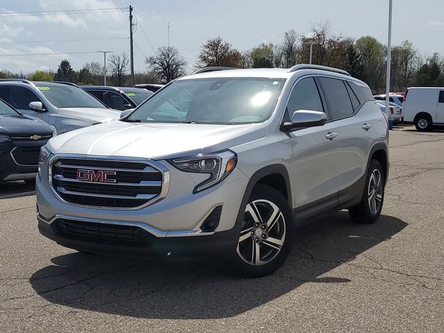 Quicksilver Metallic 2020 GMC Terrain SLT AWD SUV / Crossover Four-Wheel Drive 9-Speed Automatic