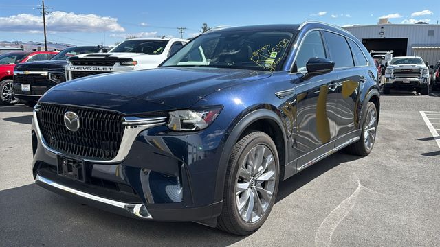 Deep Crystal Blue Mica 2024 Mazda CX-90 3.3 Turbo Premium AWD SUV / Crossover All-Wheel Drive 8-Speed Automatic