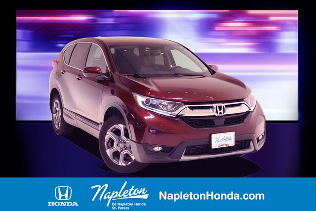 Molten Lava Pearl 2018 Honda CR-V EX-L AWD SUV / Crossover All-Wheel Drive Continuously Variable Transmission